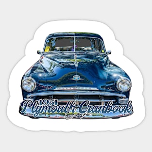 1951 Plymouth Cranbrook Coupe Sticker